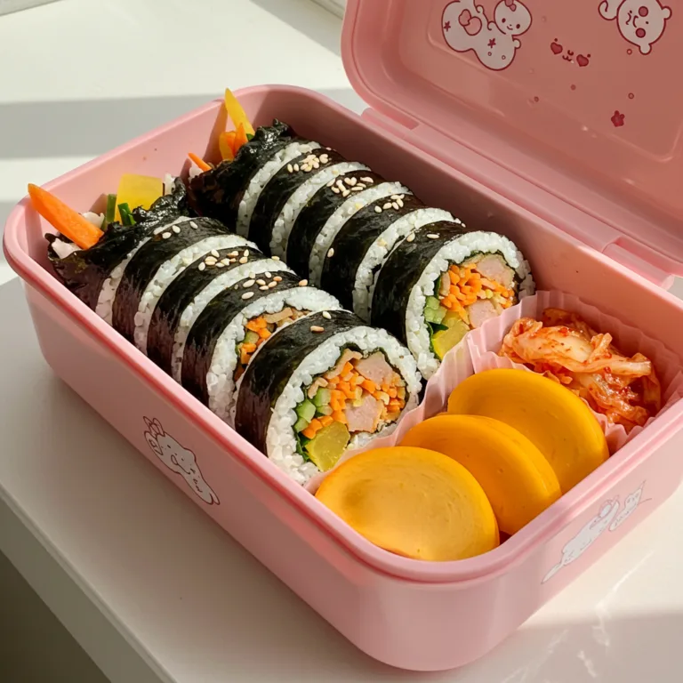 건강한 김밥 레시피