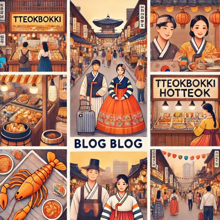 한국 전통시장 여행